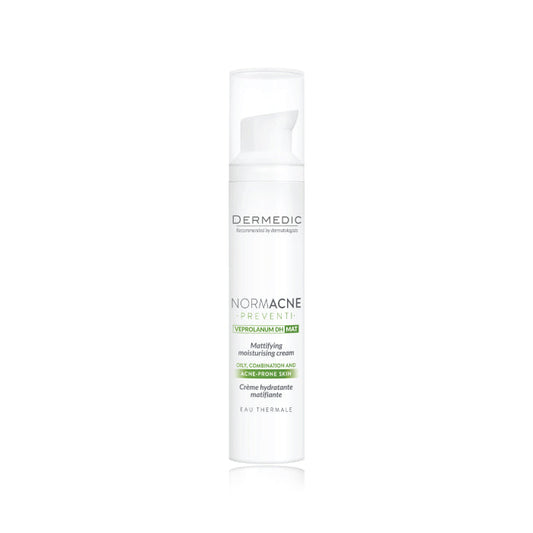 Dermedic Normacne Moisturising And Regulating Cream For Sensitive Adult Acne - 40 ml - Medaid