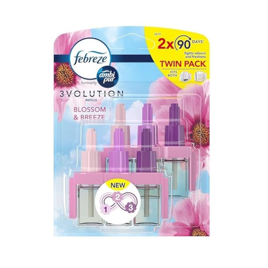Febreze 3Volution Refill Twin Blossom and Breeze 2x20ml - Medaid International