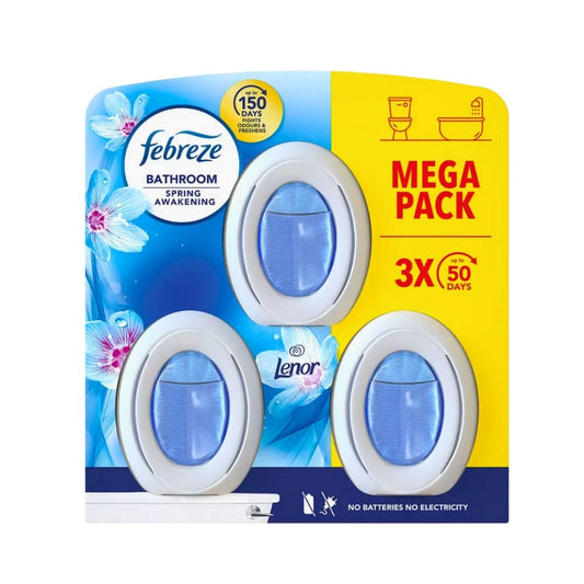 Febreze Bathroom Air Freshener Spring Awakening 3pk (3x7.5ml) - Medaid International