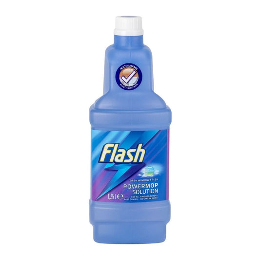 Flash Powerspray mop Liquid Refill Open Window Fresh Scent 1.25L - Medaid International