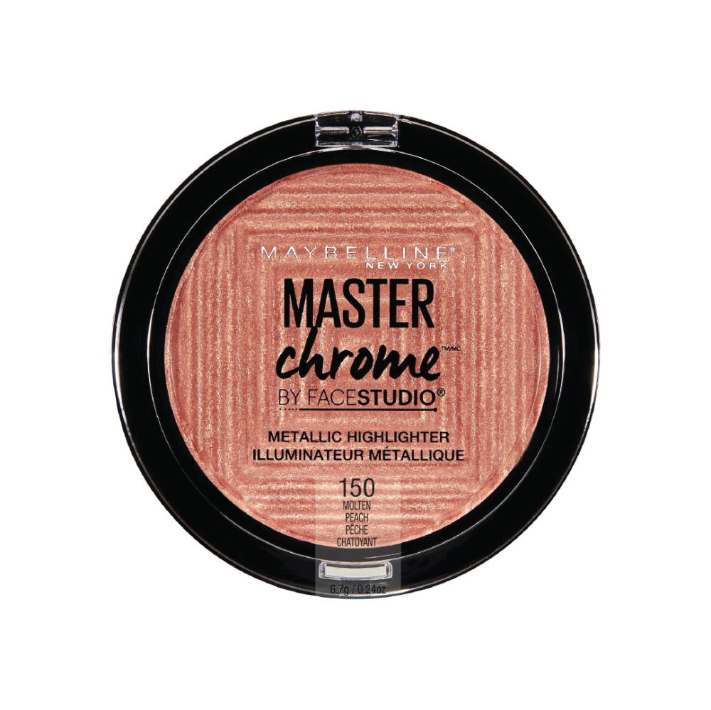 Maybelline Face Studio Chrome Metallic Highlighter Makeup - Medaid