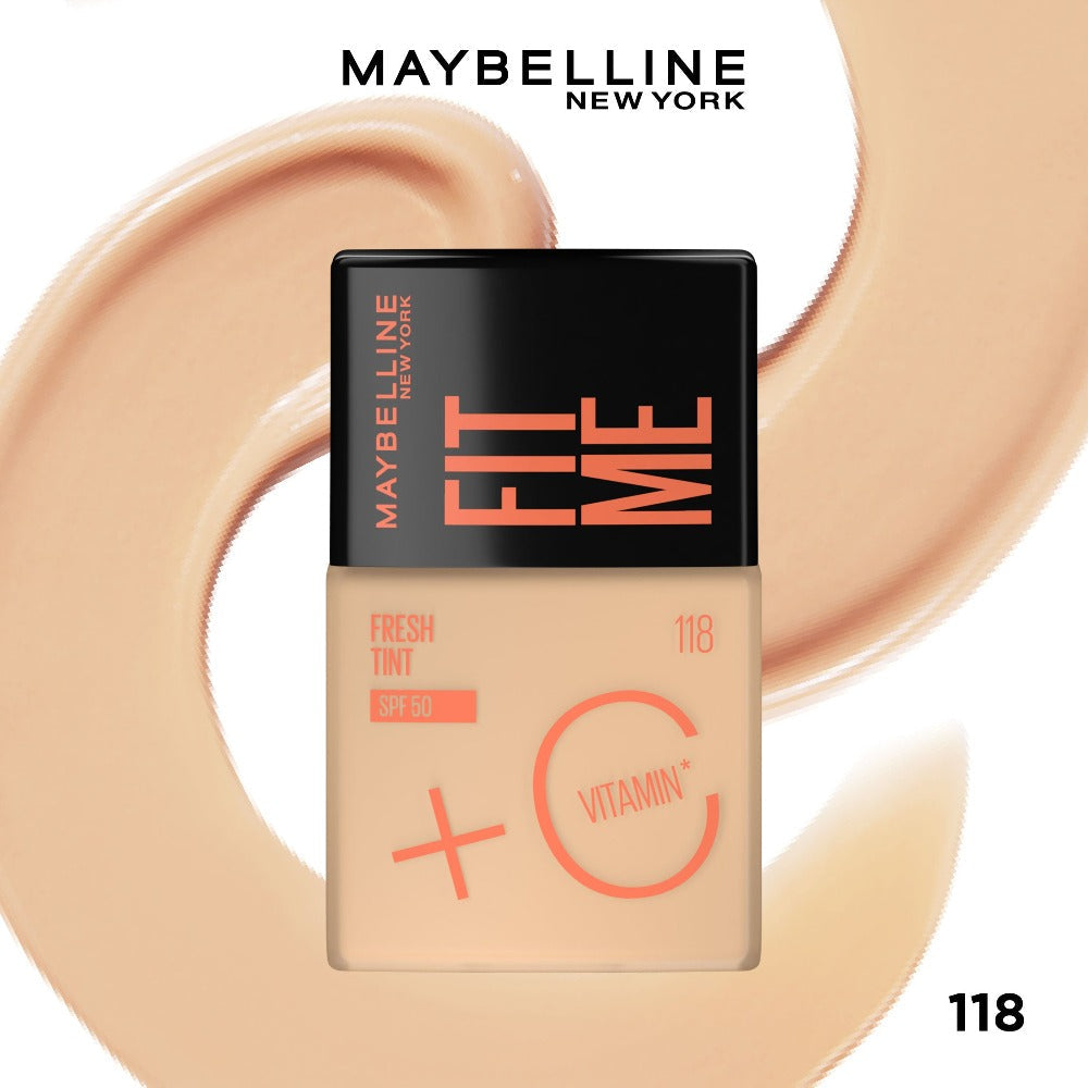 Maybelline Fit Me Fresh Tint SPF 50 Foundation - Medaid