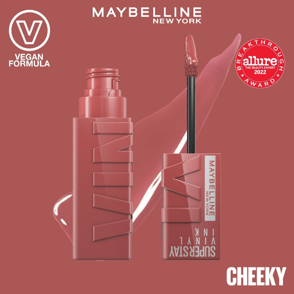 Maybelline Super Stay-Vinyl Ink Long wear Liquid Lip color - Medaid