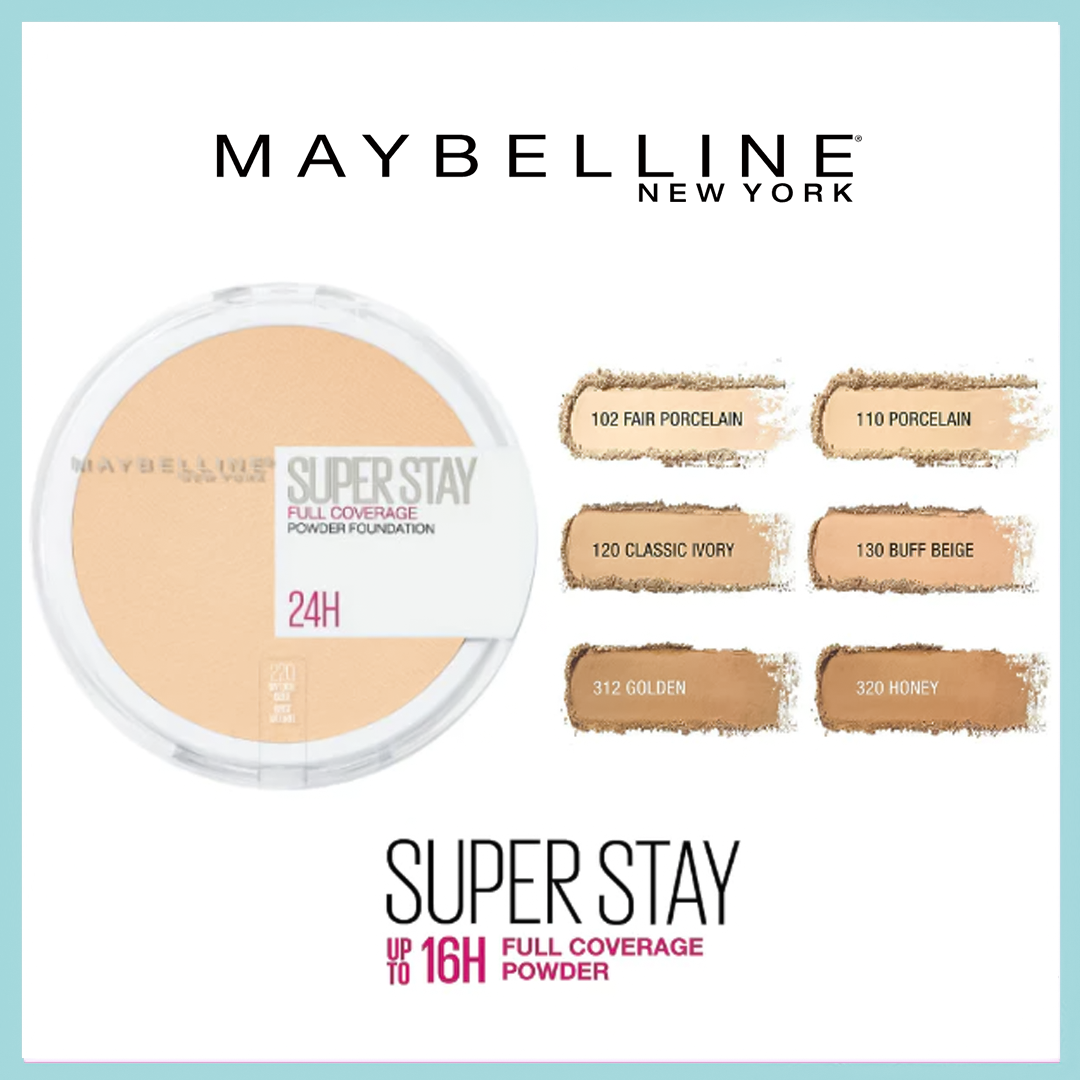 Maybelline Super stay Full Coverage Powder Foundation - Medaid