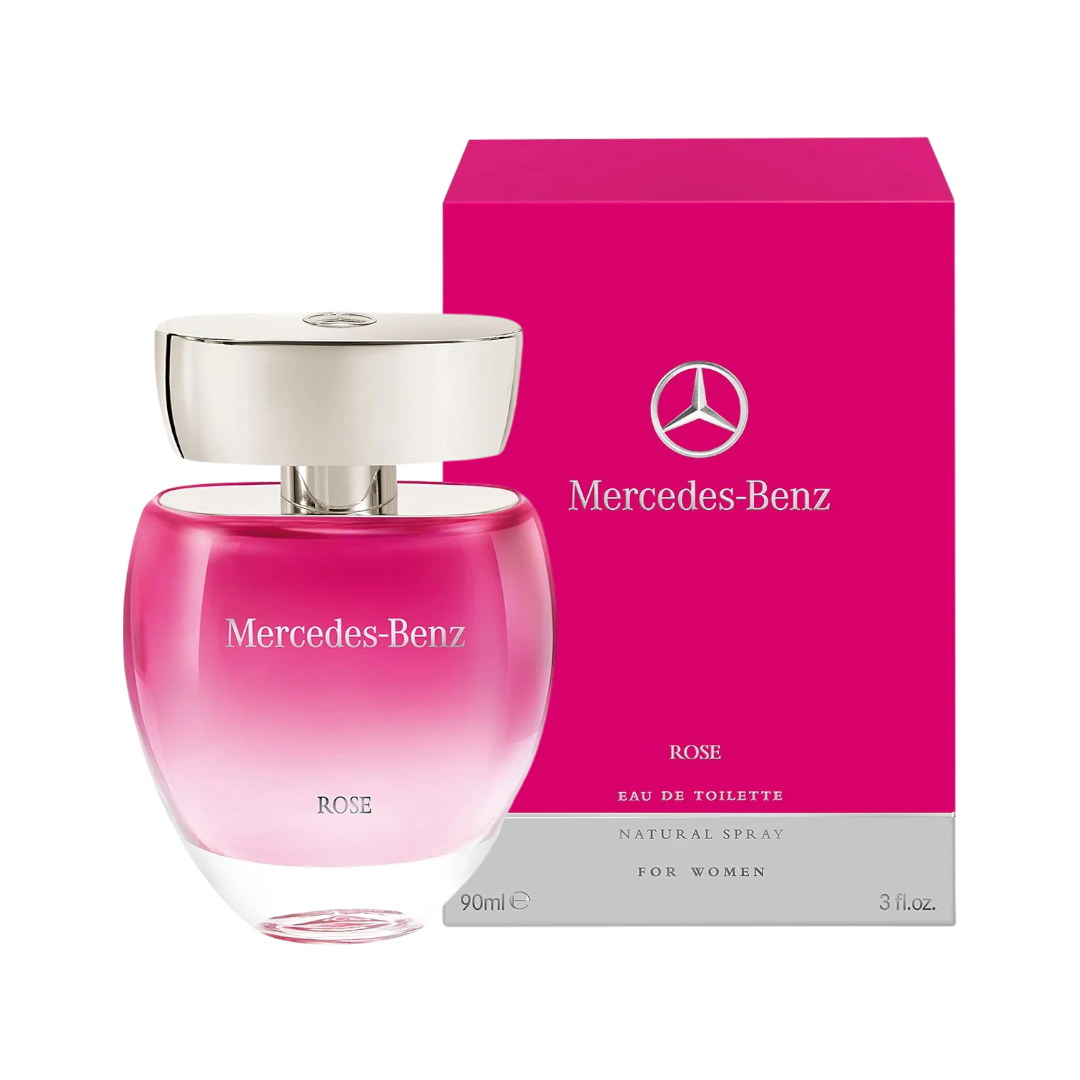 Mercedes Benz Rose Eau De Toilette Pour Femme - 90ml - Medaid