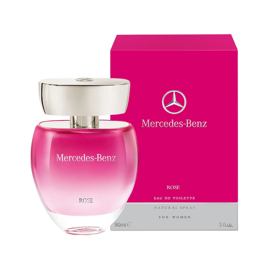 Mercedes Benz Rose Eau De Toilette Pour Femme - 90ml - Medaid