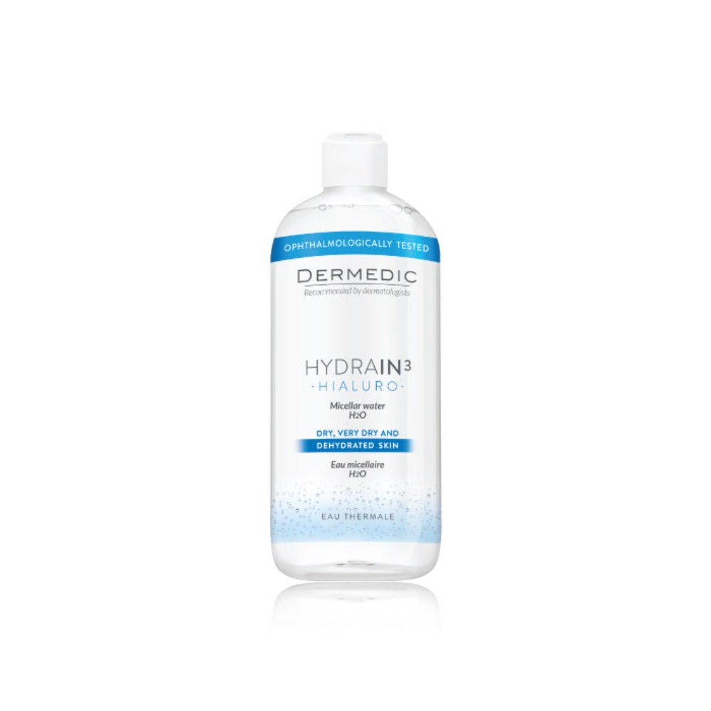 Dermedic Hydrain3 Micellar Water H2O - 500 ml - Medaid