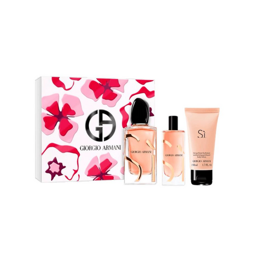 Giorgio Armani Si Eau De Parfum Intense Gift Set - Medaid International