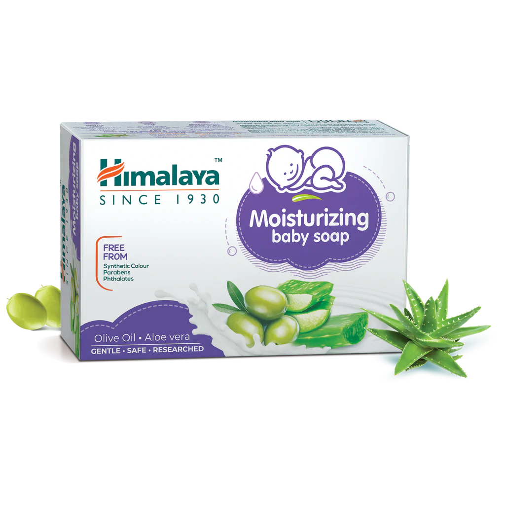 Himalaya Herbals Moisturizing Baby Soap With Aloe 125G - Medaid