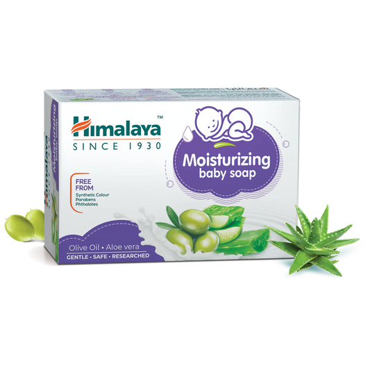 Himalaya Herbals Moisturizing Baby Soap With Aloe 125G - Medaid