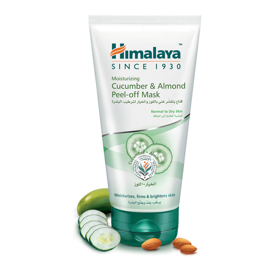 Himalaya Moisturizing Cucumber & Almond Peel Off Mask 150ml - Medaid