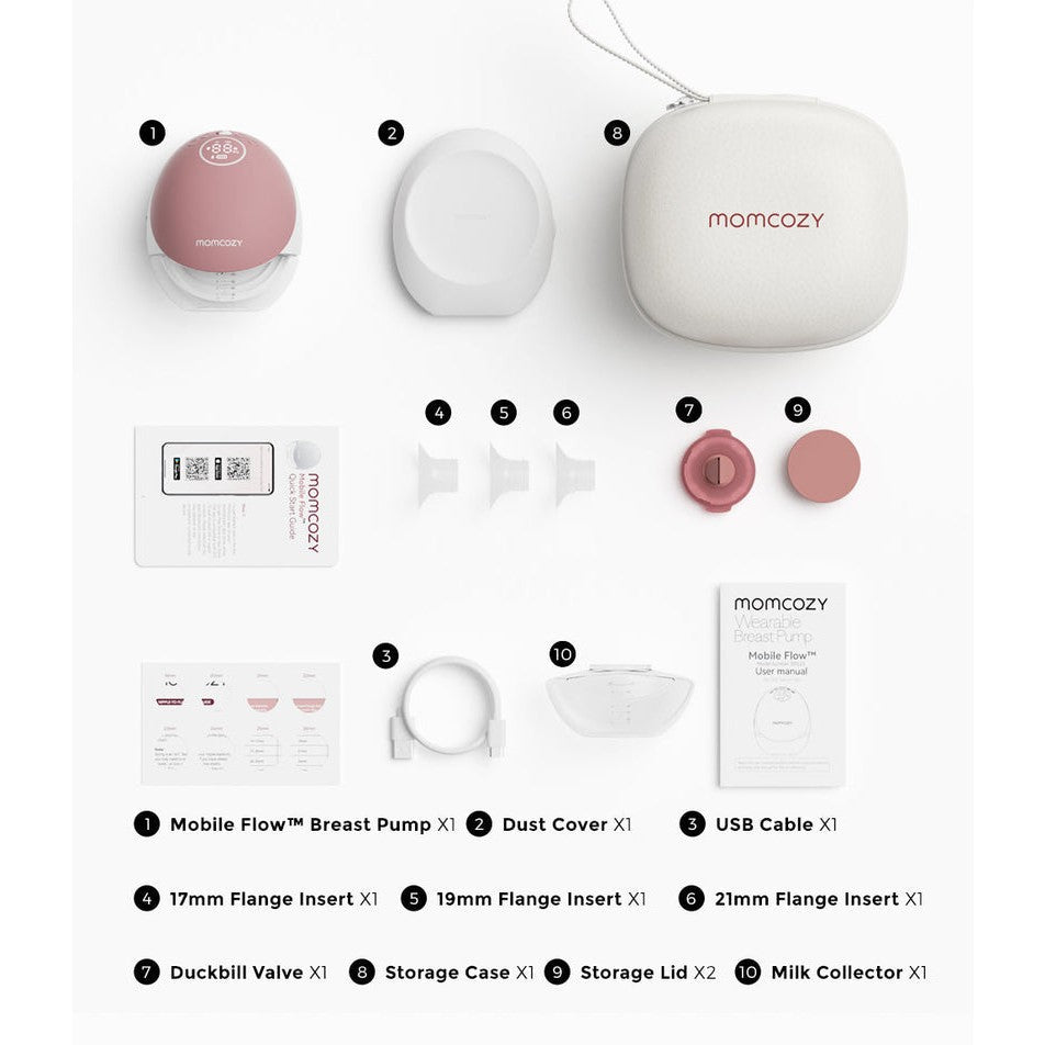 Momcozy Mobile flow Breast Pump M9 - Double - Medaid