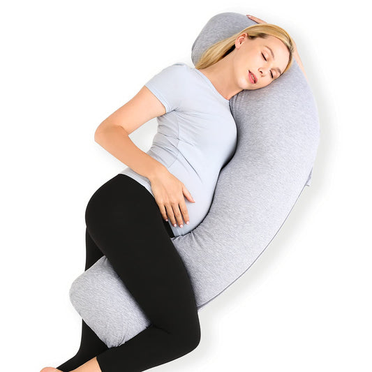 Momcozy J Shaped Maternity Body Pillow - Medaid