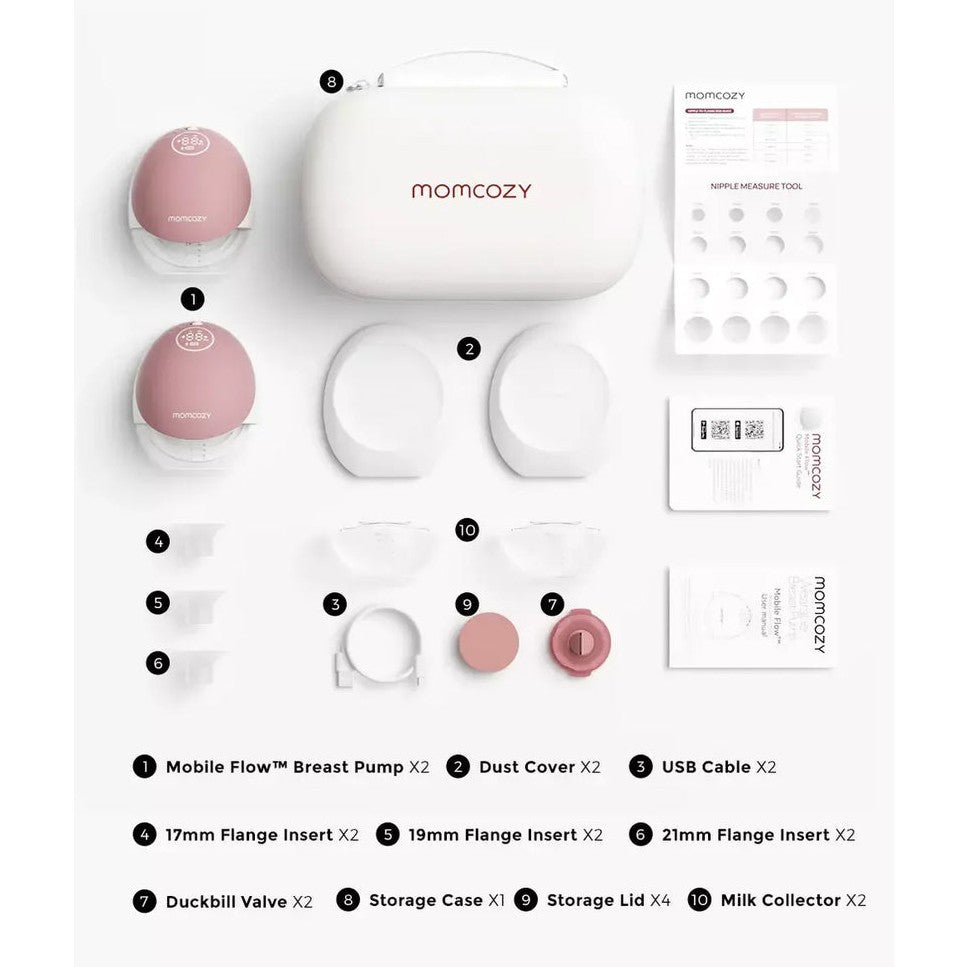 Momcozy Mobile flow Breast Pump M9 - Double - Medaid