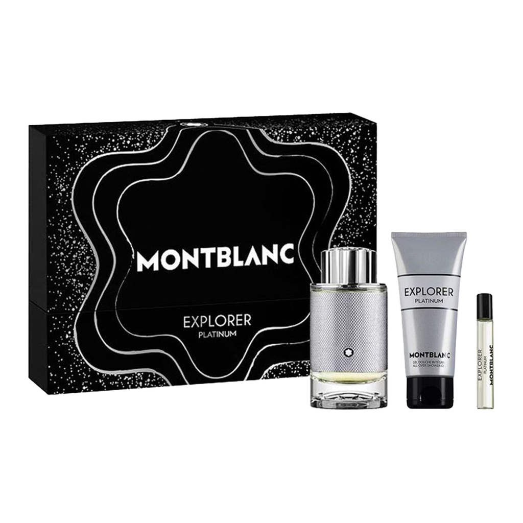 Mont Blanc Explorer Platinum Gift Set Pour Homme - Medaid