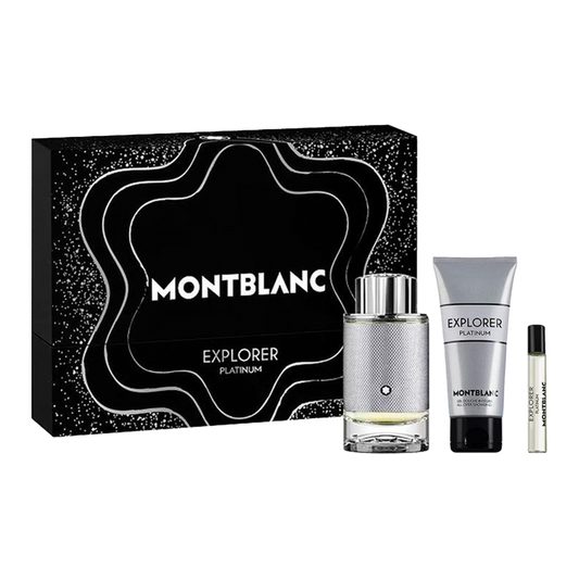 Mont Blanc Explorer Platinum Gift Set Pour Homme - Medaid