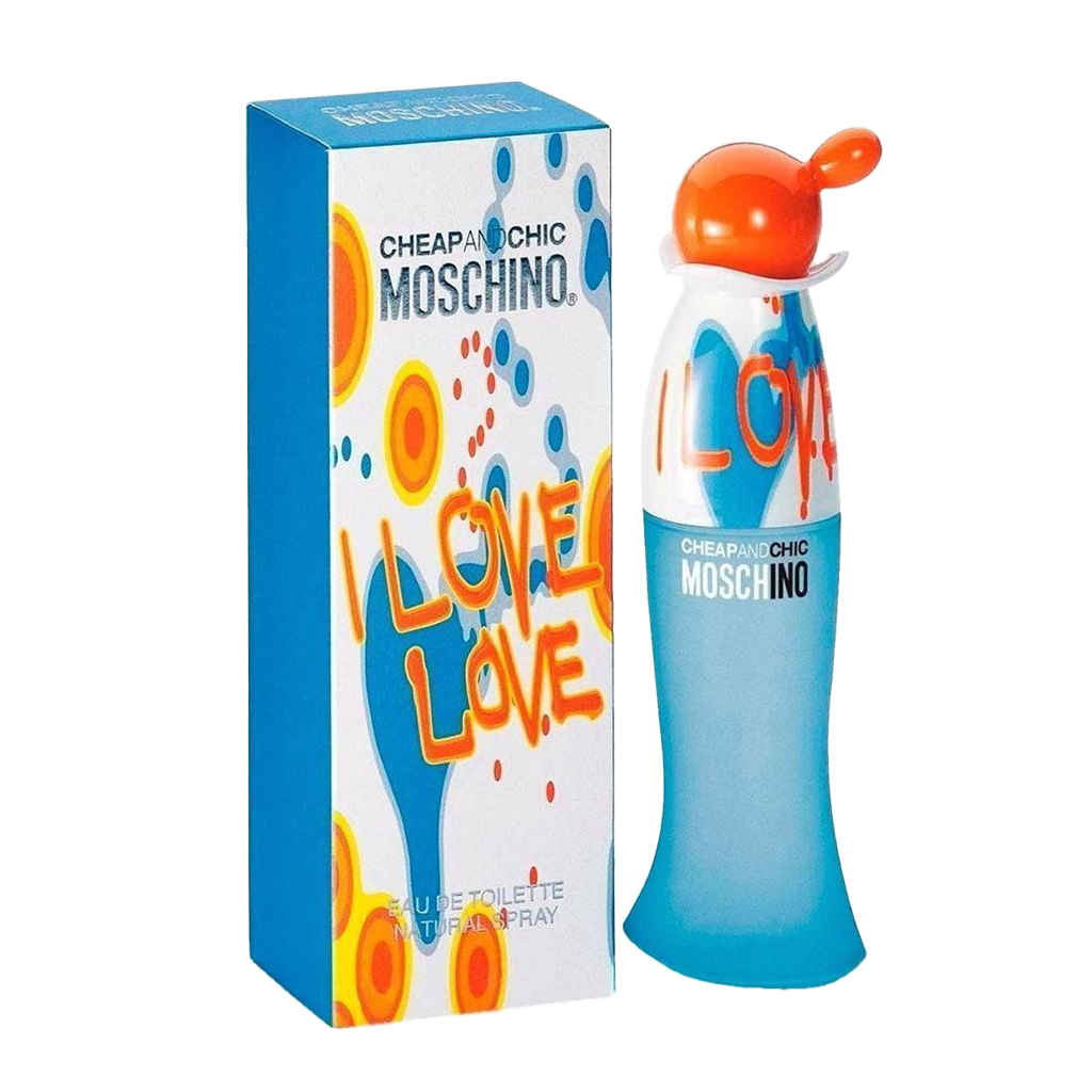 Moschino Cheap & Chic I Love Eau De Toilette Pour Femme - 100ml - Medaid