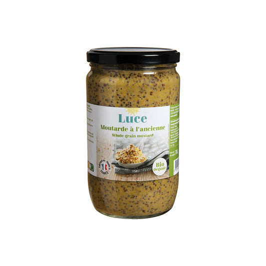 LUCE ORGANIC MOUTARDE A L'ANCIENNE/ MUSTARD A L’ANCIENNE - Medaid International
