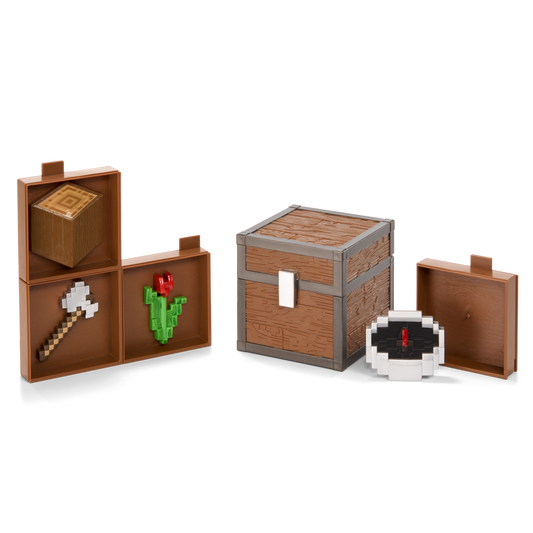 Loot Chest - Forest- Minecraft By Noble Collection - Medaid International
