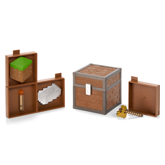 Loot Chest - Plains- Minecraft By Noble Collection - Medaid International