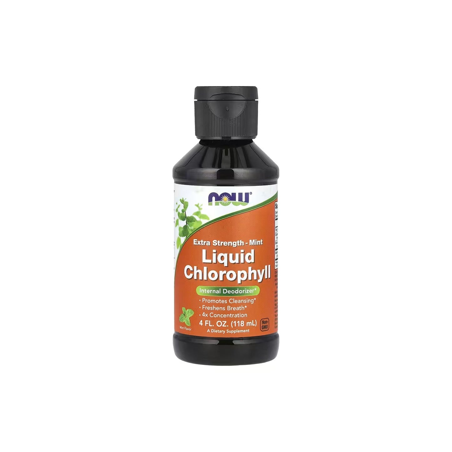 NOW CHLOROPHYLL LIQUID, EXTRA STRENGTH MINT - Medaid International