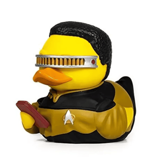 Star Trek Geordi La Forge Cosplaying Rubber Duck By TUBBZ - Medaid International