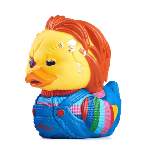 Childs Play Chucky Scarred Cosplaying Rubber Duck By TUBBZ - Medaid International