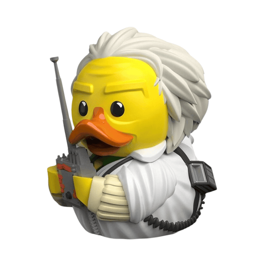 Back to the Future Doc Brown Cosplaying Rubber Duck By TUBBZ - Medaid International