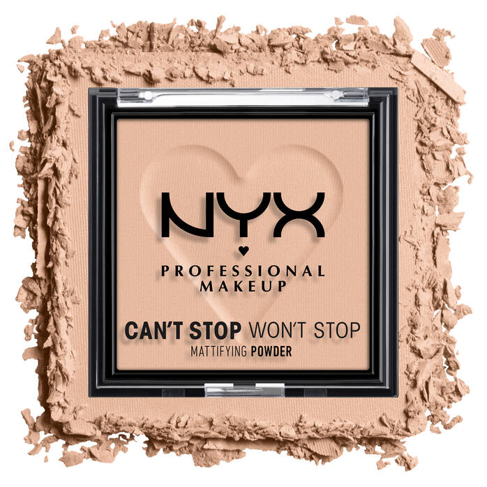 NYX CAN'T STOP WONT STOP Mattifying Compact Powder - Medaid