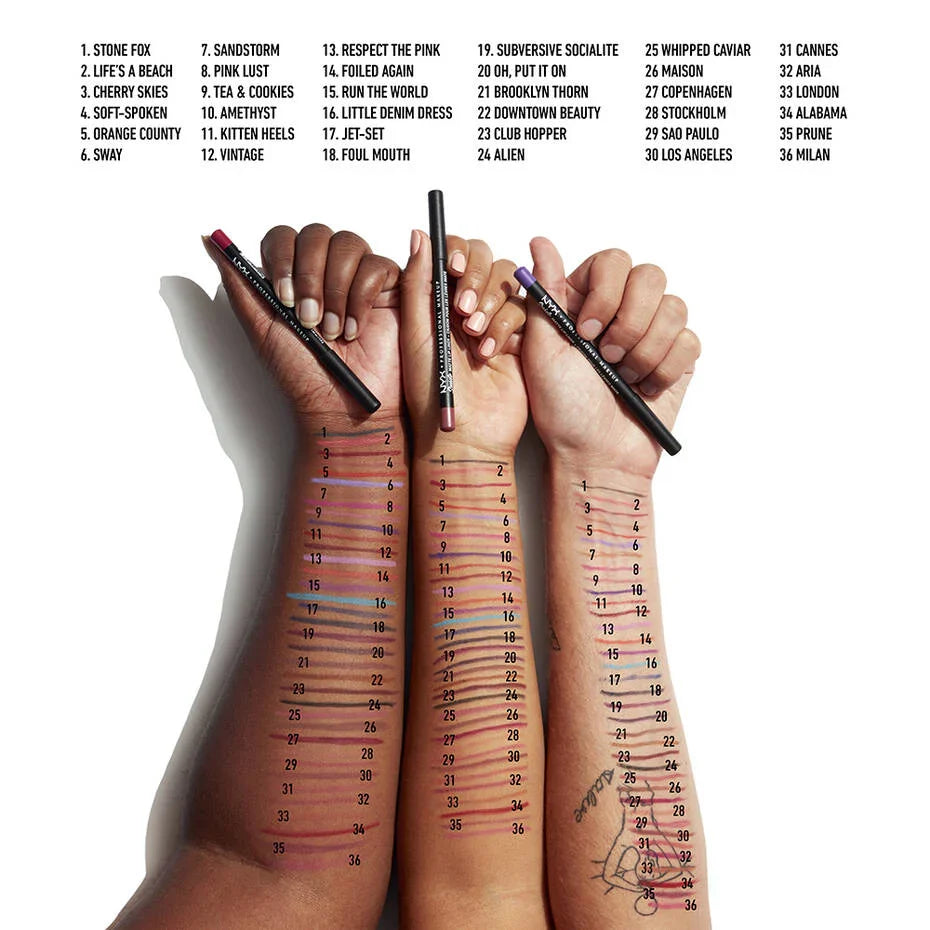 NYX - SUEDE MATTE LIP LINER - Medaid International