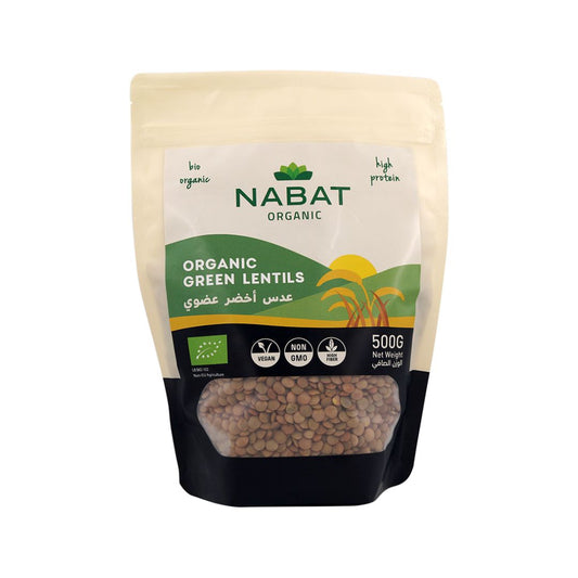 Organic Green Lentils - Medaid International