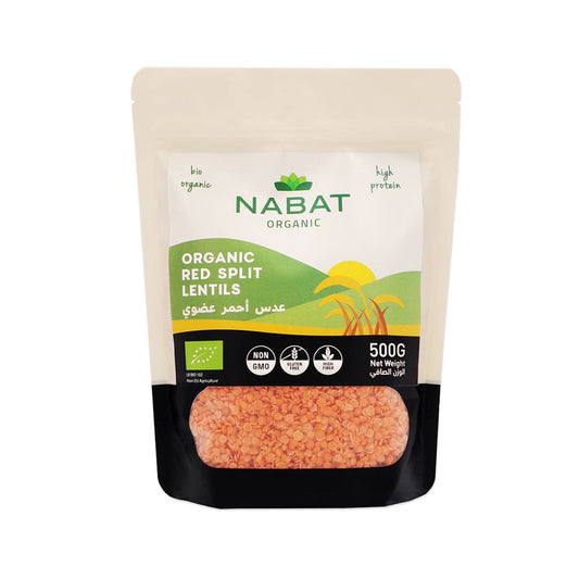 Organic Red Split Lentils - Medaid International