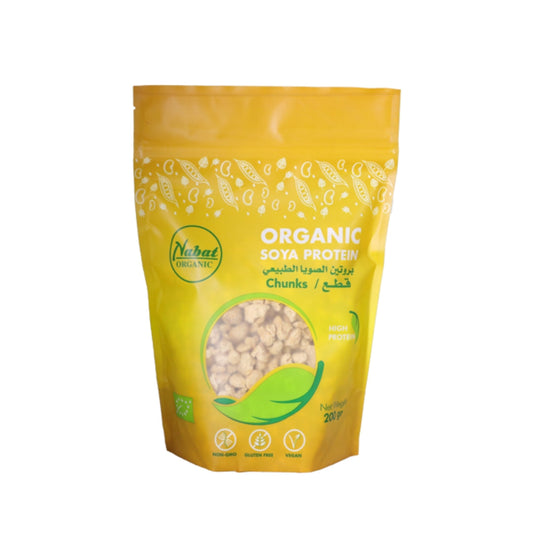 Organic Textured Soy Protein Chunks - Medaid International