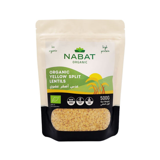 Organic Yellow Split Lentils - Medaid International