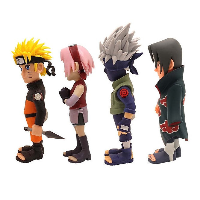 Pack 4 figures - Naruto Shippuden (Naruto, Kakashi, Itachi, Sakura) - Medaid International