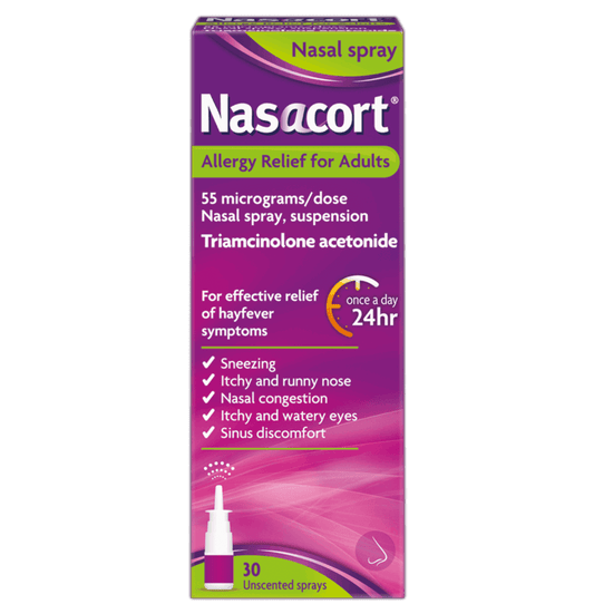 Nasacort - Allergy Relief Nasal Spray 30 Doses - Medaid International