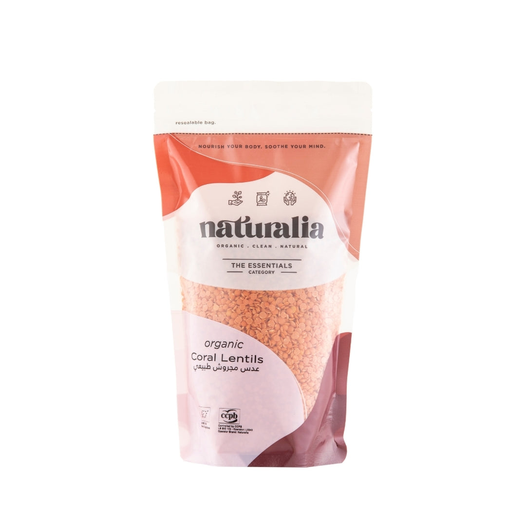 Organic Coral Lentils - Medaid International