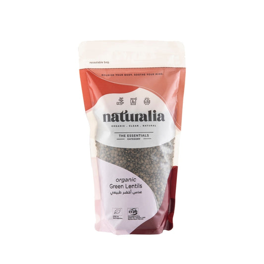 Organic Green Lentils - Medaid