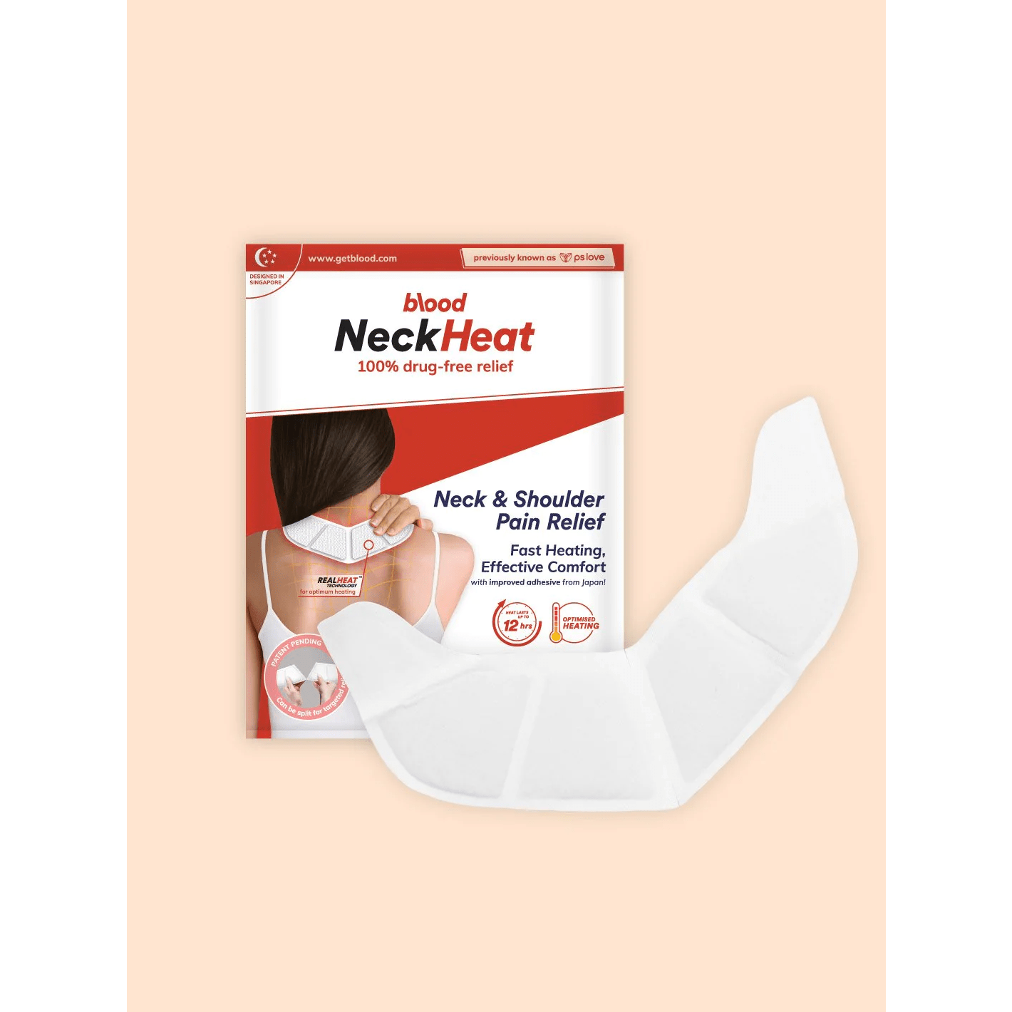 Heat Patch Menstru Heat alternative Neck and Shoulder Pain Relief Patch - Medaid - Lebanon