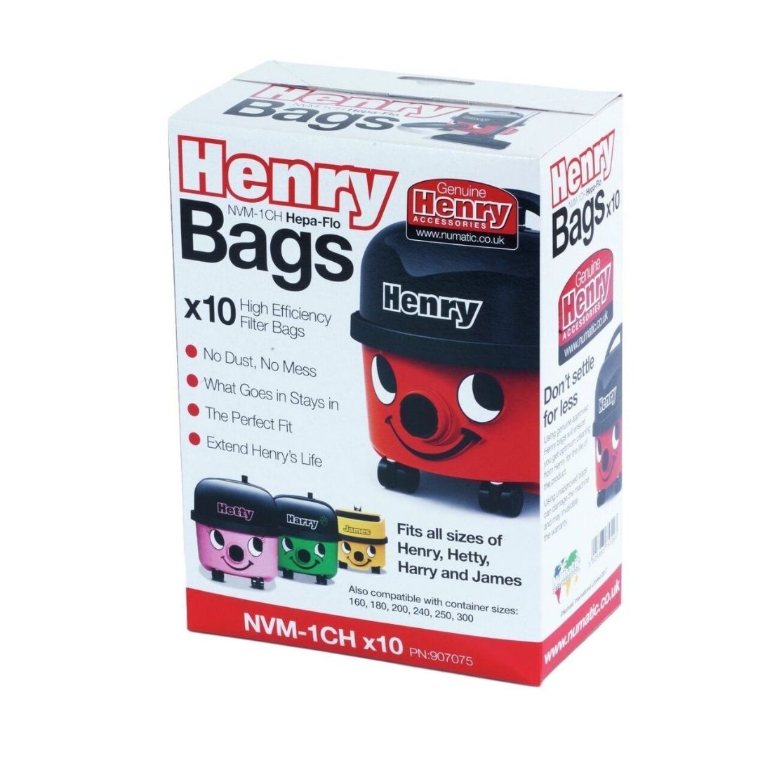Henry Vacuum Refill Bags - 10 Bags - Medaid International
