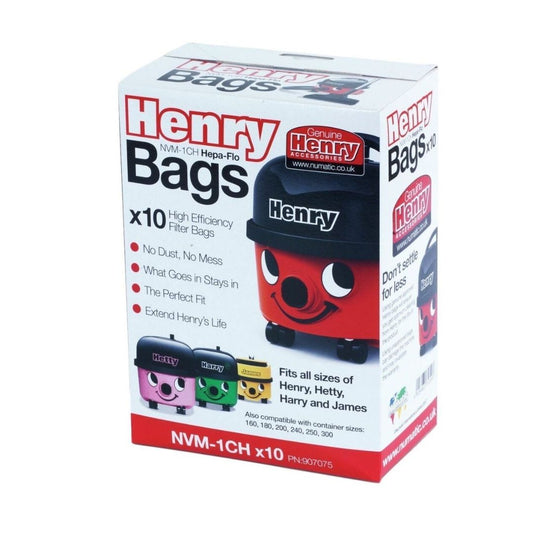Henry Vacuum Refill Bags - 10 Bags - Medaid International