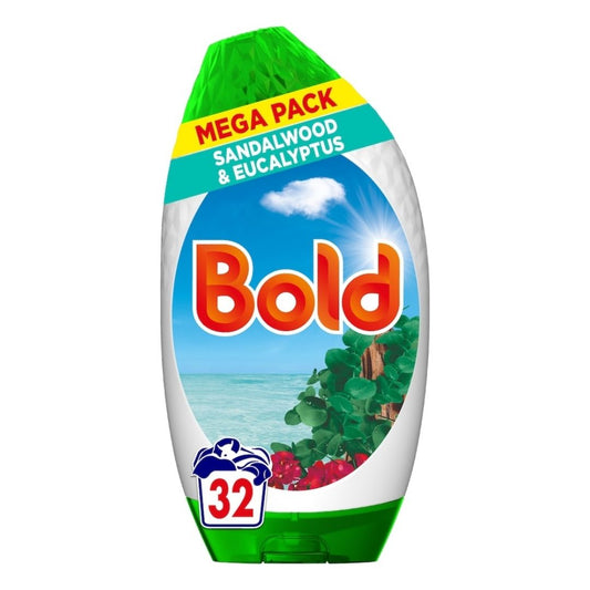 Bold Gel 32 Wash Sandalwood & Eucalyptus - Medaid International