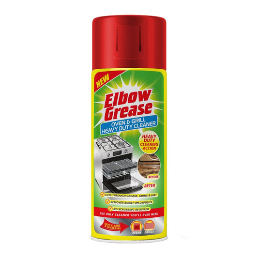 Elbow Grease OVEN & GRILL HEAVY DUTY CLEAN 400ml - Medaid International