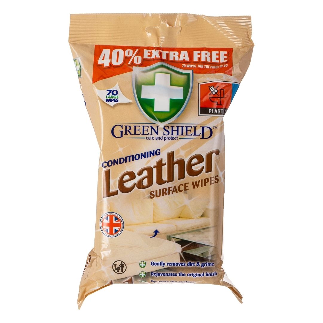 GREENSHIELD LEATHER CONDITION WIPE - Medaid International