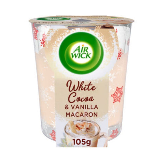 Air Wick White Cocoa & Vanilla Candle - 105g - Medaid International