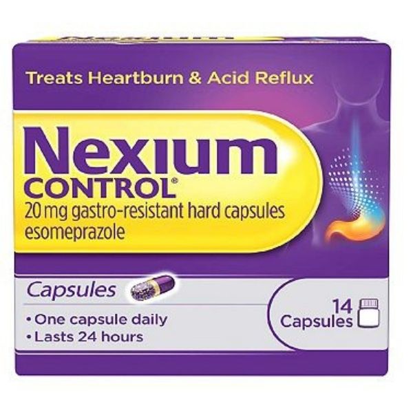 Nexium - Control 20mg gastro-resistant hard capsules - Medaid International