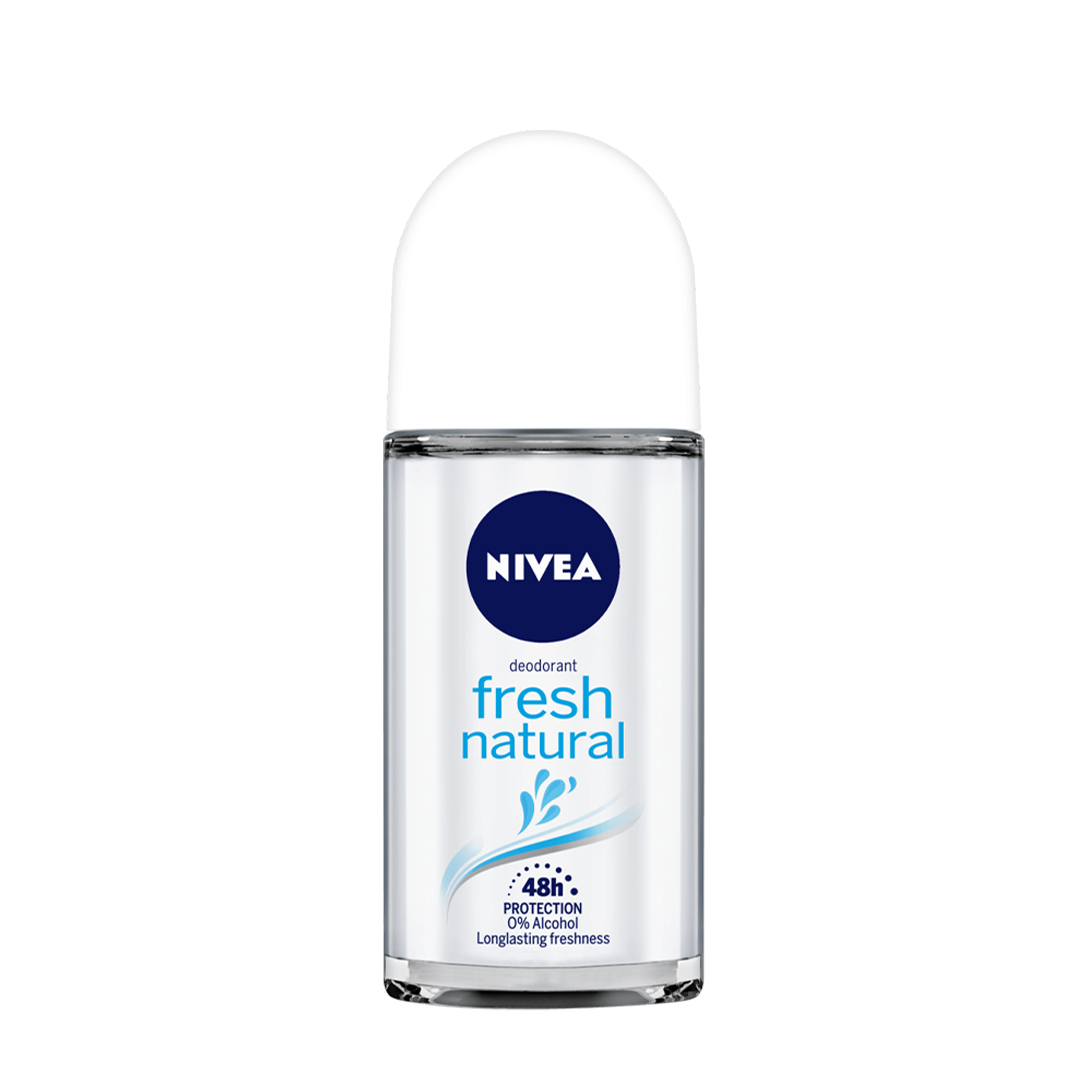 Nivea Fresh Natural Roll-on Deodorant - 50 ml - Medaid