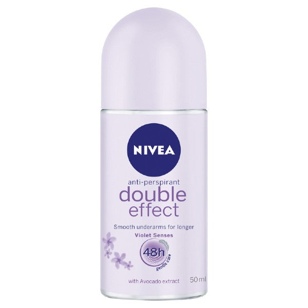 Nivea Roll On Women Double Effect (Imported)  - 50ml - Medaid - Lebanon