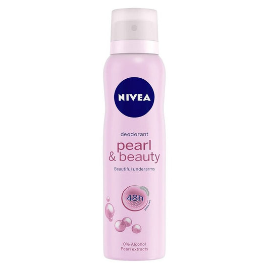 Nivea Deodorant Women Pearl Beauty - 150ml - Medaid - Lebanon