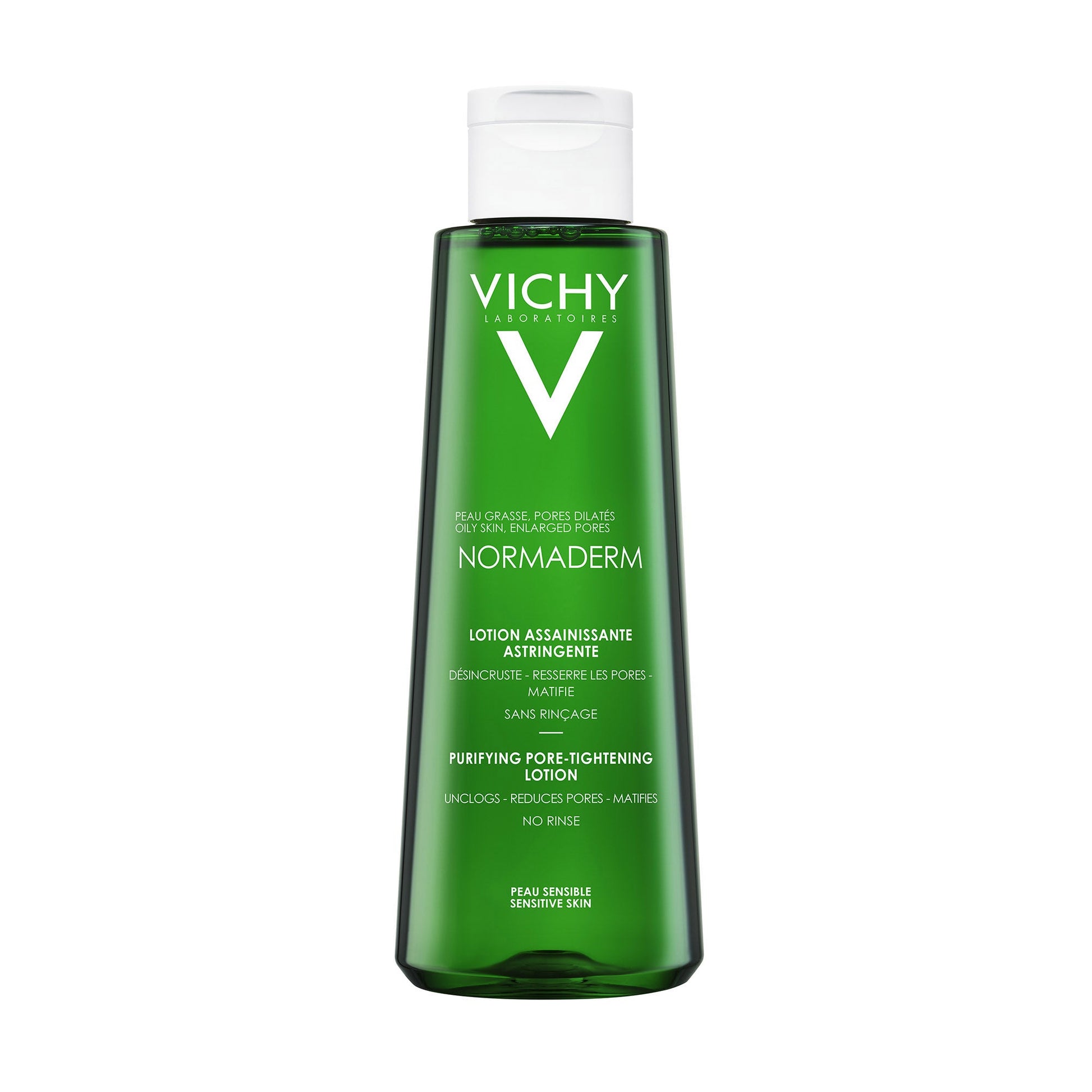 Vichy Normaderm Pore Tightening Toner for Oily/Acne Skin with Salicylic and Glycolic acid - Medaid